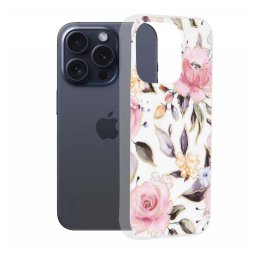 Husa Techsuit pentru Apple iPhone 15 Pro Alba