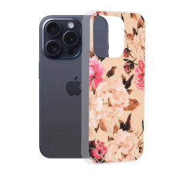 Husa Techsuit pentru Apple iPhone 15 Pro Bej
