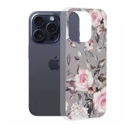 Husa Techsuit pentru Apple iPhone 15 Pro Gri