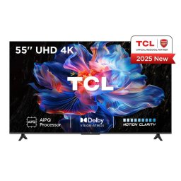 Televizor TCL V6C 55V6C 139.7Cm 55Inch 4K Ultra HD Smart Wi-Fi Metallic 270cd/mÂ² Negru