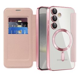 Husa Techsuit pentru Samsung Galaxy S24+ S926 Roz