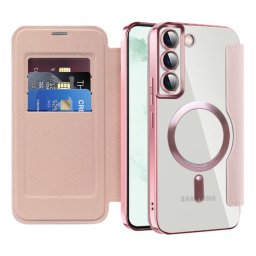Husa Techsuit pentru Samsung Galaxy S22+ 5G S906 Roz