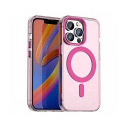 Husa Techsuit MagSafe Apple iPhone 13 Pro Max CandyCase Roz
