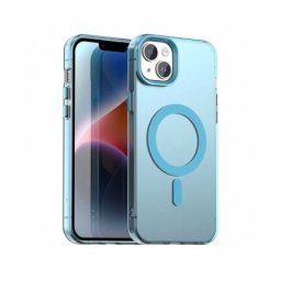 Husa Techsuit MagSafe Apple iPhone 13 CandyCase Albastru
