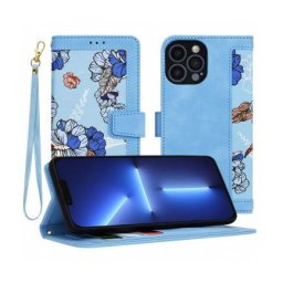 Husa Techsuit Apple iPhone 13 Pro Max FlipCraft Bleu