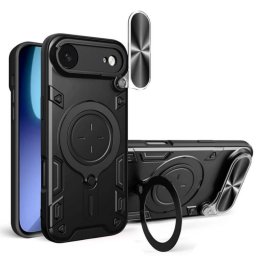 Husa Techsuit pentru Apple iPhone 17 Air Neagra