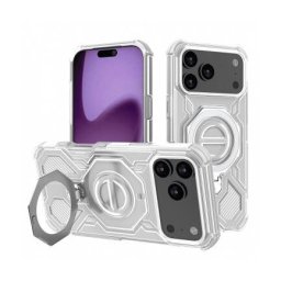 Husa Techsuit Apple iPhone 17 Pro Max Carbon Shield Pro Alb