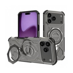 Husa Techsuit Apple iPhone 17 Pro Max Carbon Shield Pro Negru