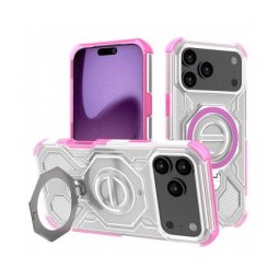 Husa Techsuit Apple iPhone 17 Pro Max Carbon Shield Pro Roz