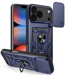 Husa Techsuit pentru Apple iPhone 17 Pro Albastra