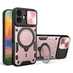 Husa Techsuit pentru Apple iPhone 17 Roz Aurie