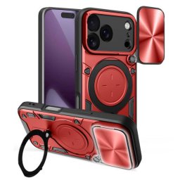 Husa Techsuit pentru Apple iPhone 17 Pro Rosie