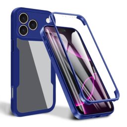 Husa Techsuit pentru Apple iPhone 17 Pro Max Albastra