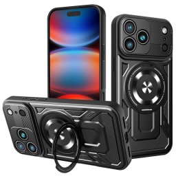 Husa Techsuit pentru Apple iPhone 17 Pro Max Neagra