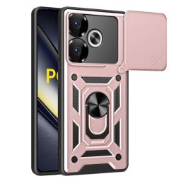 Husa Techsuit pentru Xiaomi Poco F6 Roz