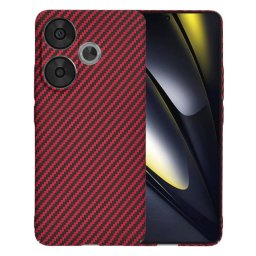 Husa Techsuit pentru Xiaomi Poco F6 Rosie