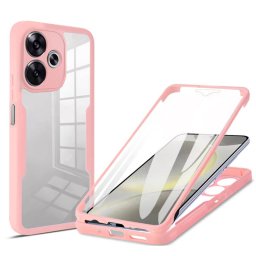 Husa Techsuit pentru Xiaomi Poco F6 Roz
