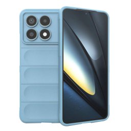 Husa Techsuit pentru Xiaomi Poco F6 Pro Bleu