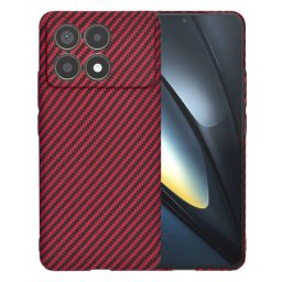 Husa Techsuit pentru Xiaomi Poco F6 Pro Rosie
