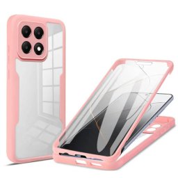 Husa Techsuit pentru Xiaomi Poco F6 Pro Roz