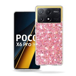 Husa Techsuit pentru Xiaomi Poco X6 Pro Roz