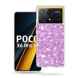 Husa Techsuit pentru Xiaomi Poco X6 Pro Magenta