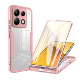 Husa Techsuit pentru Xiaomi Poco X6 Pro Roz