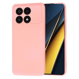 Husa Techsuit pentru Xiaomi Poco X6 Pro Roz Deschis