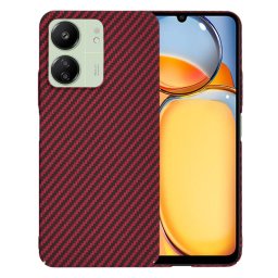 Husa Techsuit pentru Xiaomi Redmi 13C 5G / 13C / Poco C65 Rosie