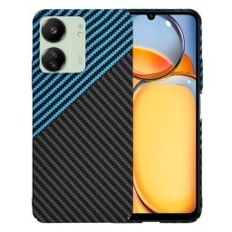 Husa Techsuit pentru Xiaomi Redmi 13C 5G / 13C / Poco C65 Neagra Bleu