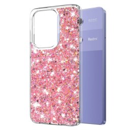 Husa Techsuit pentru Xiaomi Redmi Note 13 Pro 4G / Poco M6 Pro 4G Roz