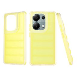 Husa Techsuit pentru Xiaomi Redmi Note 13 Pro 4G / Poco M6 Pro 4G Galbena