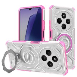 Husa Techsuit pentru Xiaomi Poco C75 / Redmi 14C Roz
