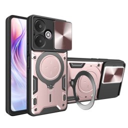 Husa Techsuit pentru Xiaomi Redmi 13C 5G Roz Aurie