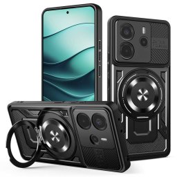 Husa Techsuit pentru Xiaomi Redmi Note 14 4G Neagra