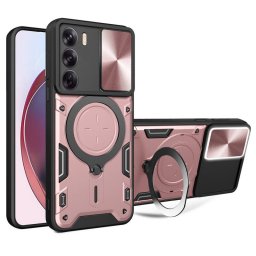 Husa Techsuit pentru Oppo Reno12 Roz Aurie