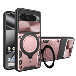 Husa Techsuit pentru Google Pixel 10 Pro XL Roz Aurie