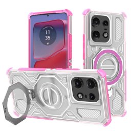 Husa Techsuit pentru Motorola Edge 50 Pro Roz