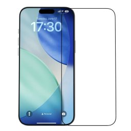Folie protectie Devia Sticla Van Series Crystal Diamond iPhone 17 Pro Max Black cu kit special de montare