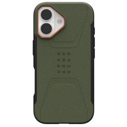 Husa UAG Civilian Magsafe pentru iPhone 17 Olive/Orange