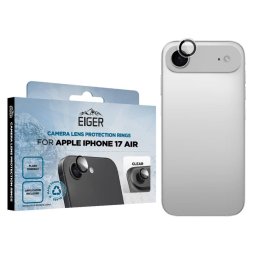 Folie protectie Eiger Sticla Camera 3D Mountain Glass pentru iPhone 17 Air Clear