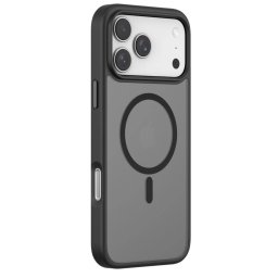 Husa Devia Pino Series Magnetic Shockproof pentru iPhone 17 Pro Max Negru