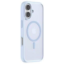 Husa Devia Pino Series Magnetic Shockproof pentru iPhone 17 Albastru