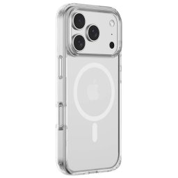 Husa Devia Pure Clear Magnetic Shockproof pentru iPhone 17 Pro Transparent