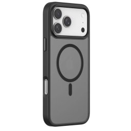Husa Devia Pino Series Magnetic Shockproof pentru iPhone 17 Pro Negru