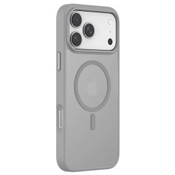 Husa Devia Pino Series Magnetic Shockproof pentru iPhone 17 Pro Max Gri