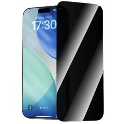 Folie protectie Devia Sticla Van Series Full Screen Privacy pentru iPhone 17 Pro Max Black kit special de montare