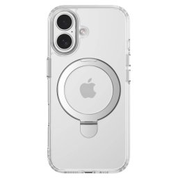 Husa Devia Clean Series Magnetic Shockproof pentru iPhone 17 Transparent cu suport