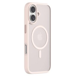 Husa Devia Pino Series Magnetic pentru Shockproof iPhone 17 Roz