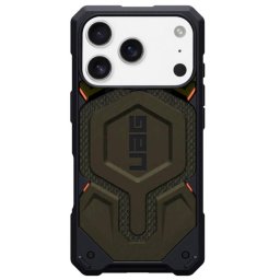 Husa UAG Monarch Pro pentru iPhone 17 Pro Kevlar Element Green